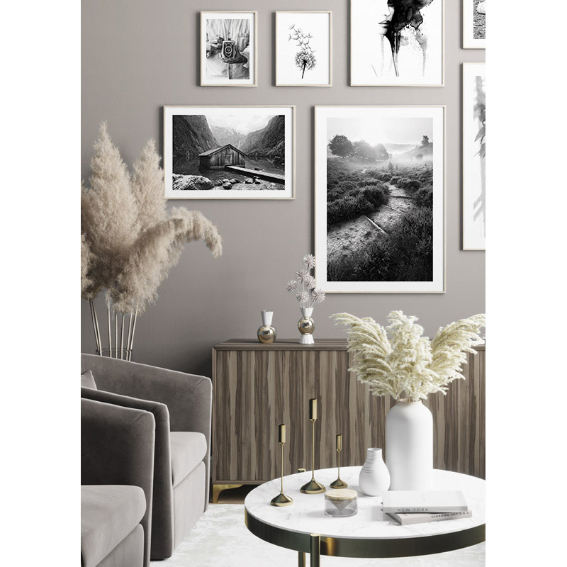 Poster Gallerix Foggy Road