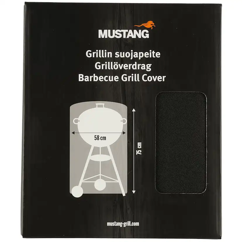 Grillöverdrag Mustang till Gourmet Klotgrill 58 cm