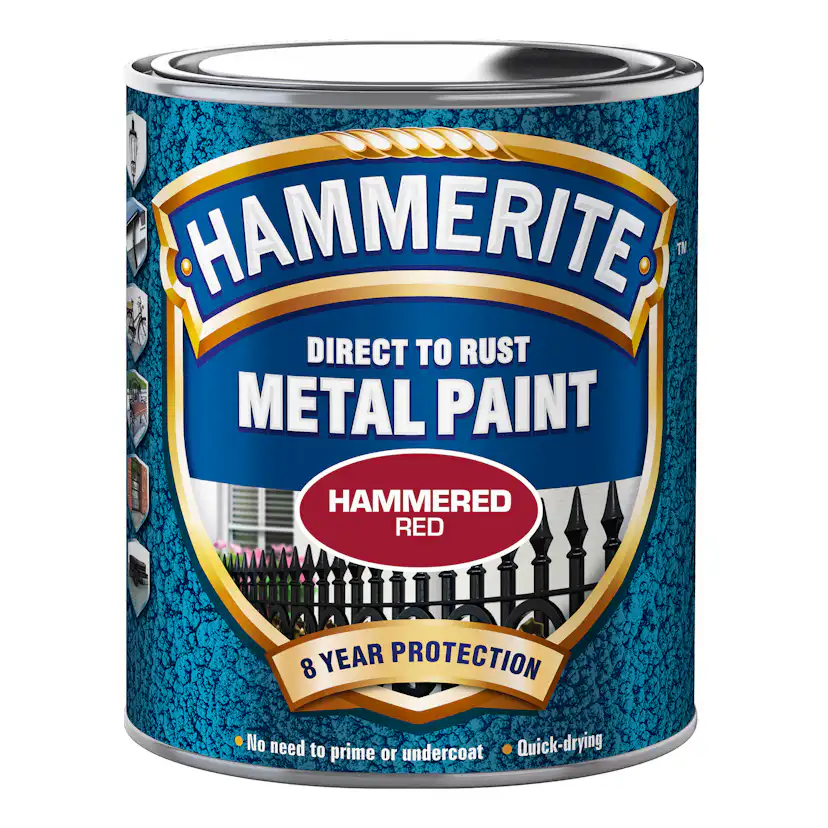 Rostskyddsfärg Hammerite Hammarlack Röd 750ml