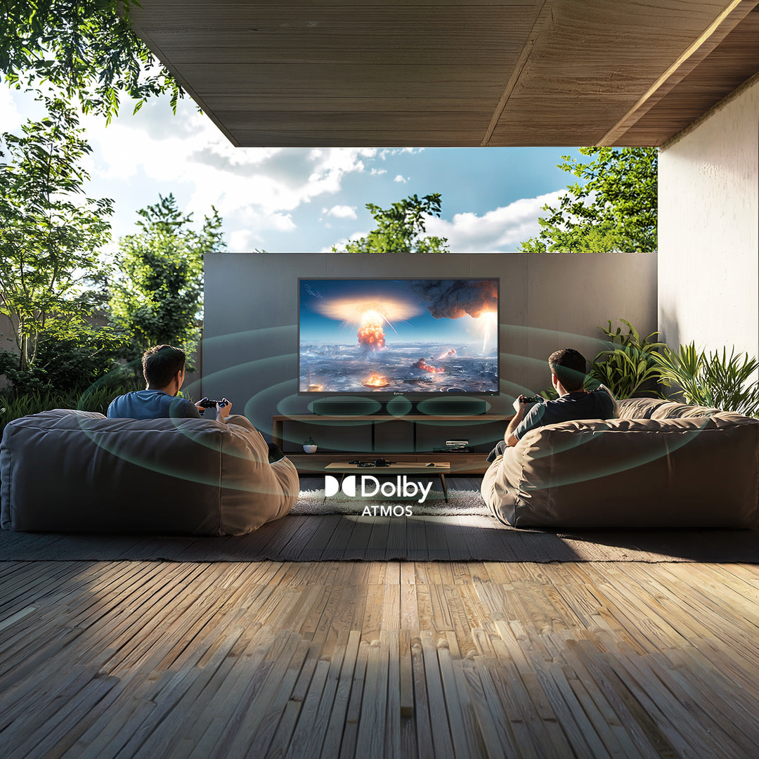 Utomhus TV Sylvox Cinema Pro 120Hz Helio QLED 75tum
