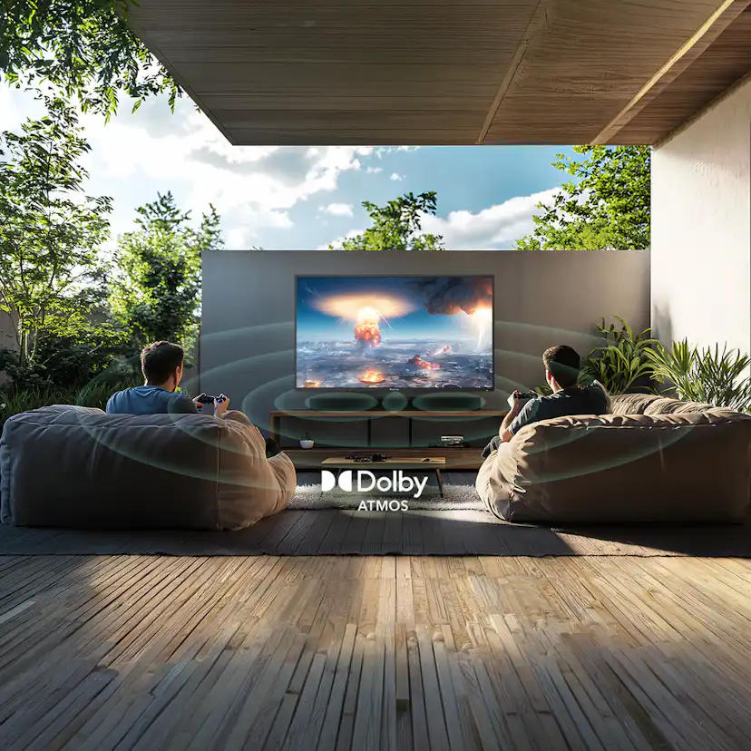 Utomhus TV Sylvox Cinema Pro 120Hz Helio QLED 65tum