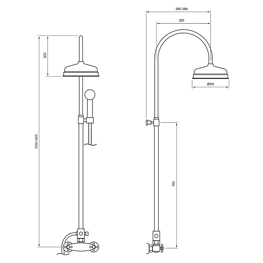 Takduschset Tapwell Classic XCOL 000