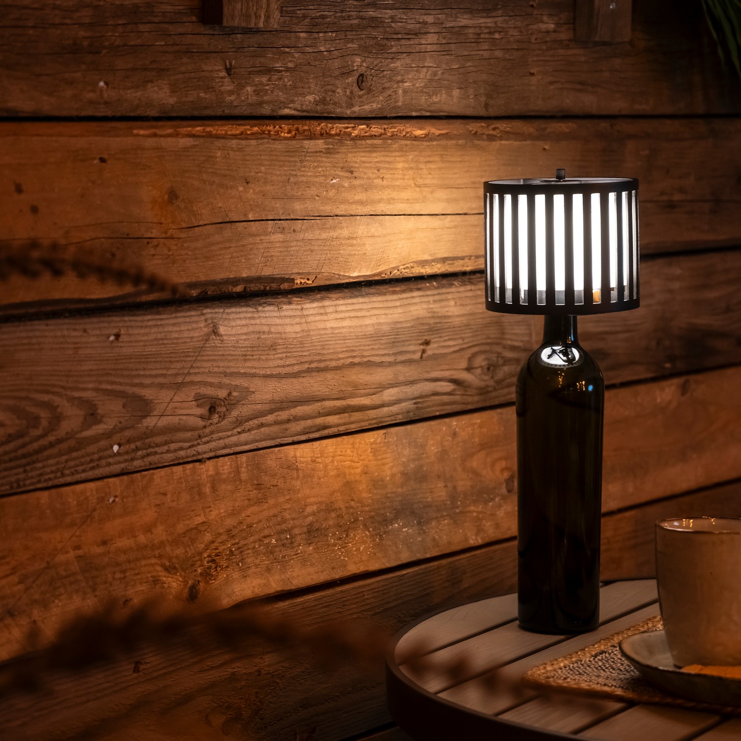 Bordslampa Gnosjö Konstsmide Bottle USB