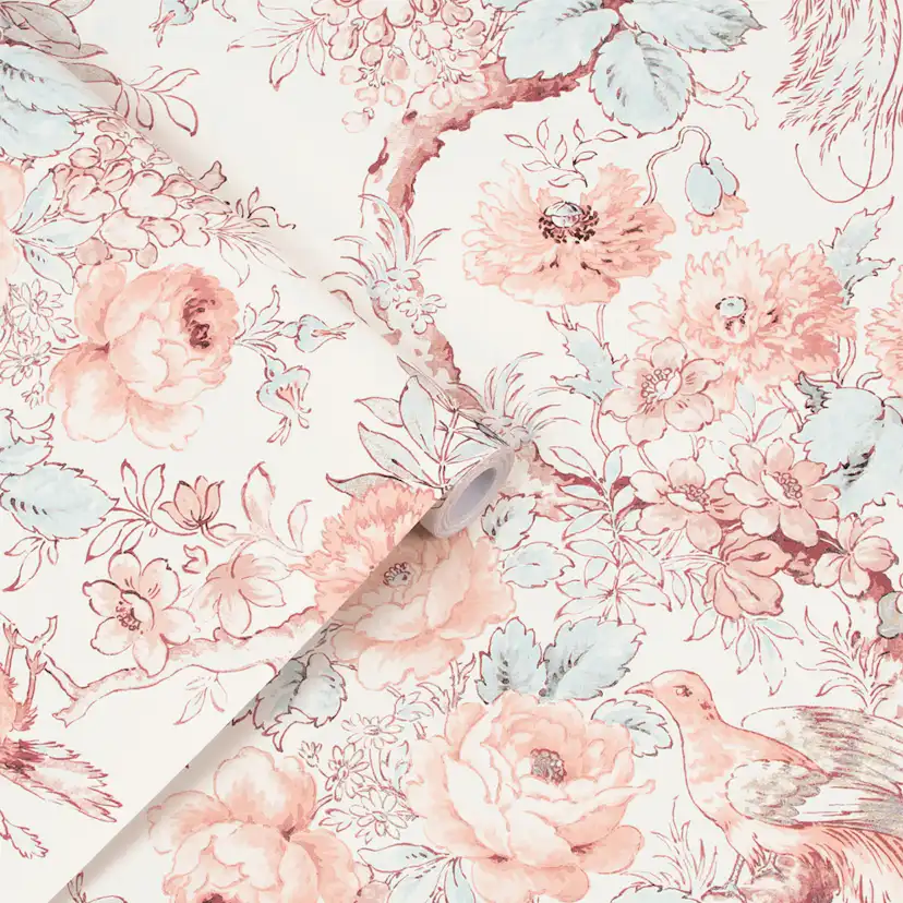 Tapet Laura Ashley Birtle Rosa
