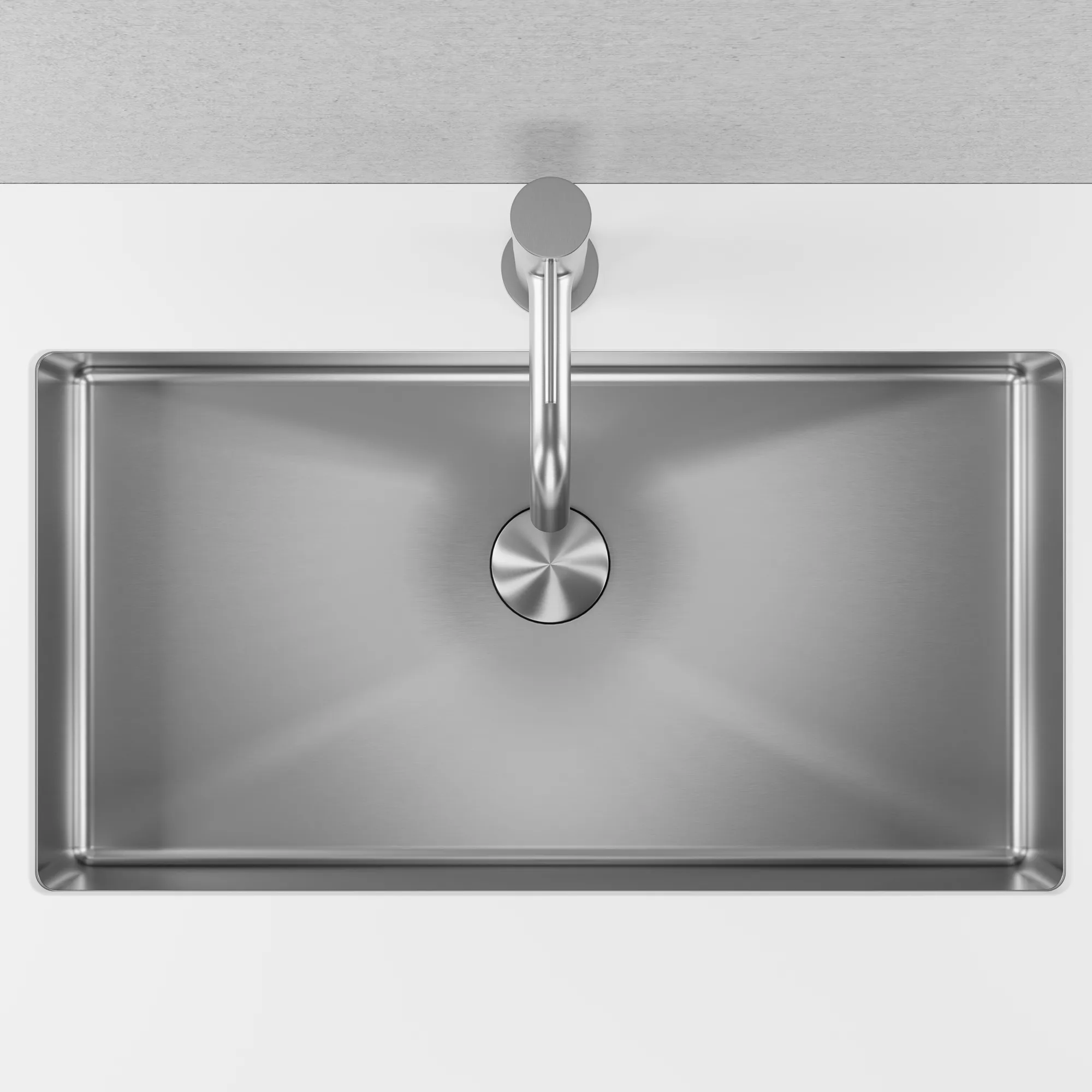 Tvättställ Scandtap Rare U Underlimmat