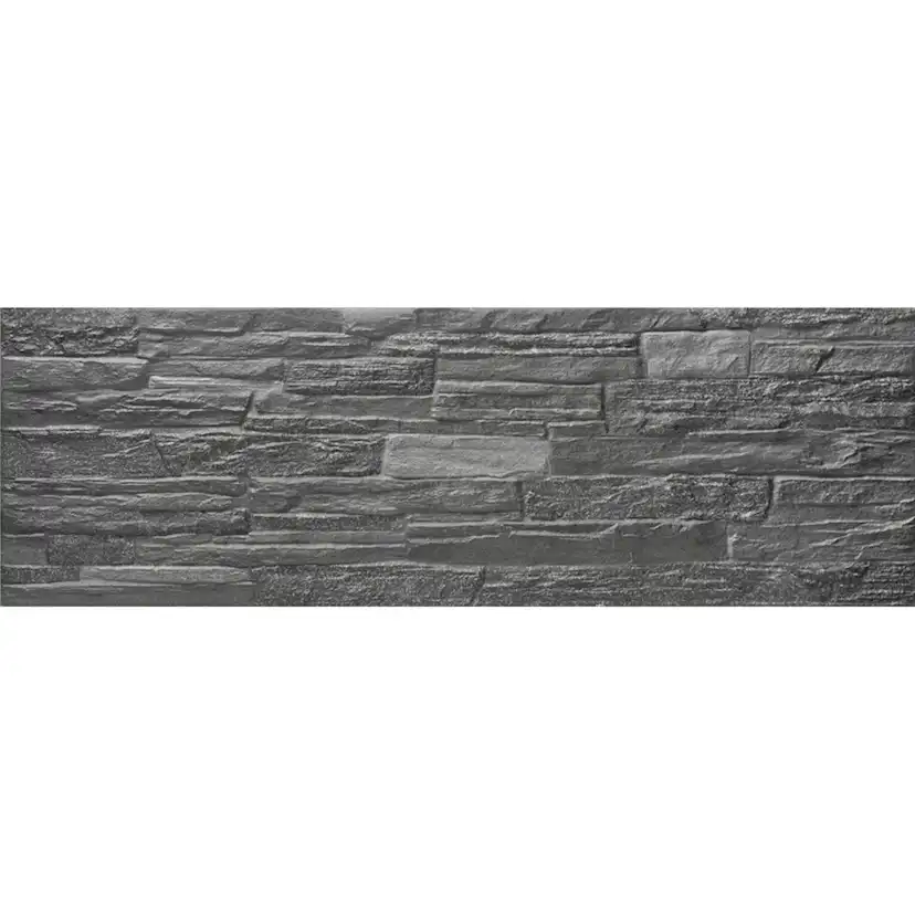 Kakel Tenfors Mubi Negro 20x50 cm