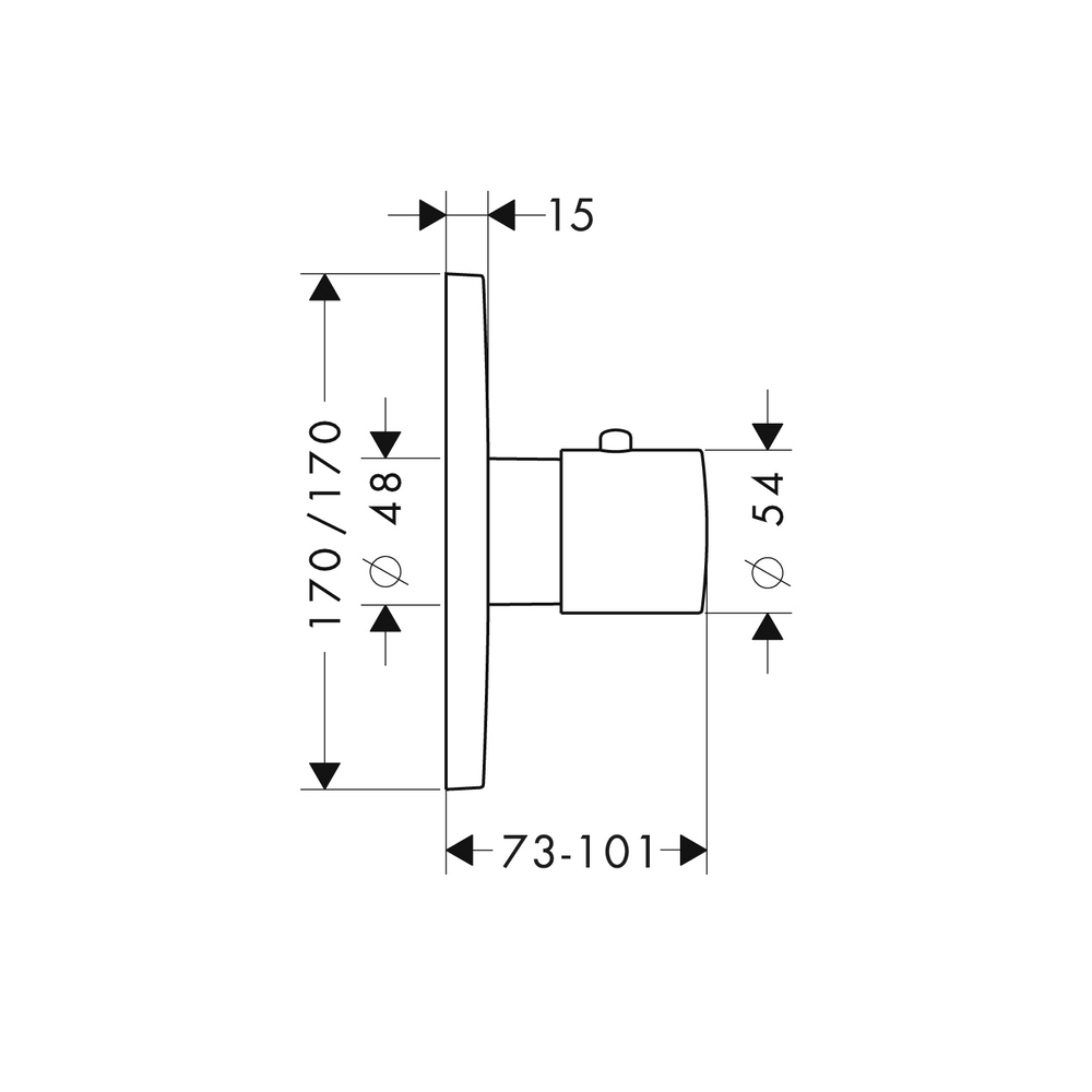 Duschblandare Axor Citterio M