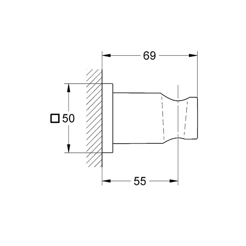 Handduschhållare Grohe Rainshower 27075