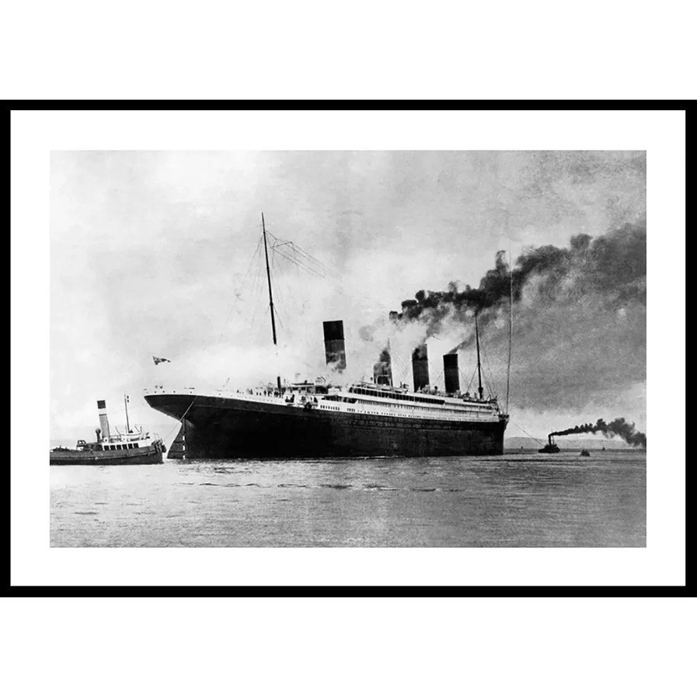 Poster Gallerix Titanic Leaving Southampton