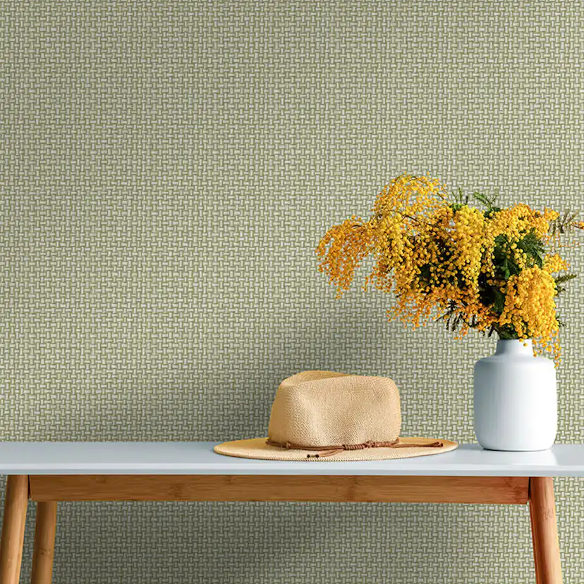 Tapet Holden The Lost Gardens Biderbost Weave Green 91601