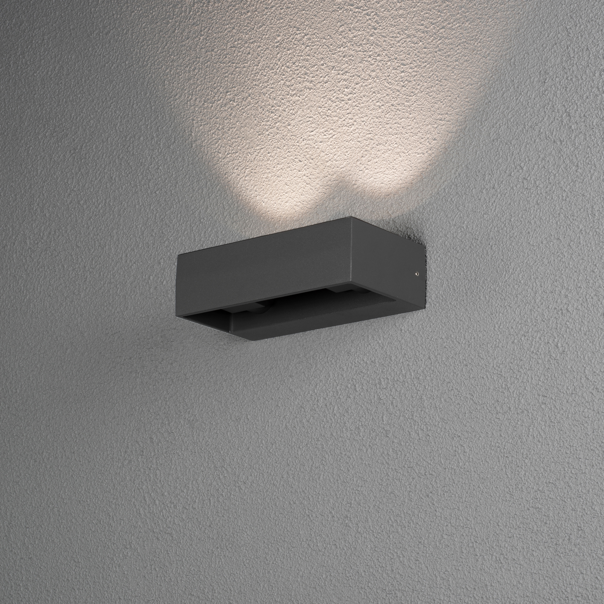 Vägglykta Gnosjö Konstsmide Monza LED 2X6W