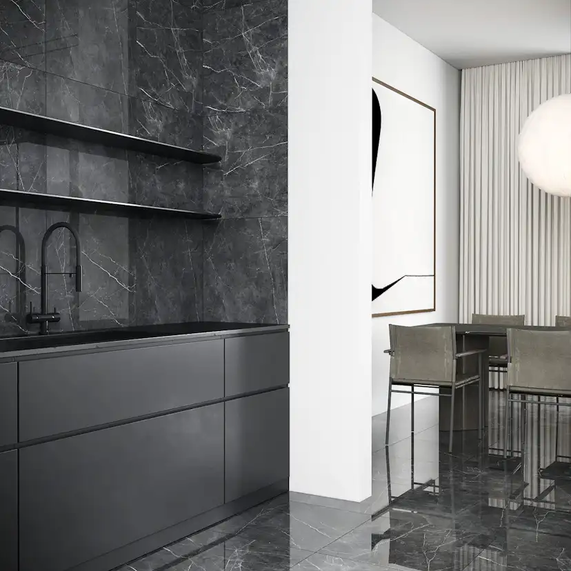 Klinker Venatto Marmor Blank 60x60 cm