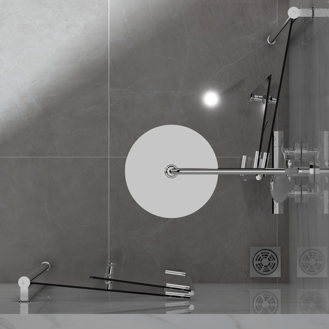 Duschhörn Bathlife Vikbar Rak