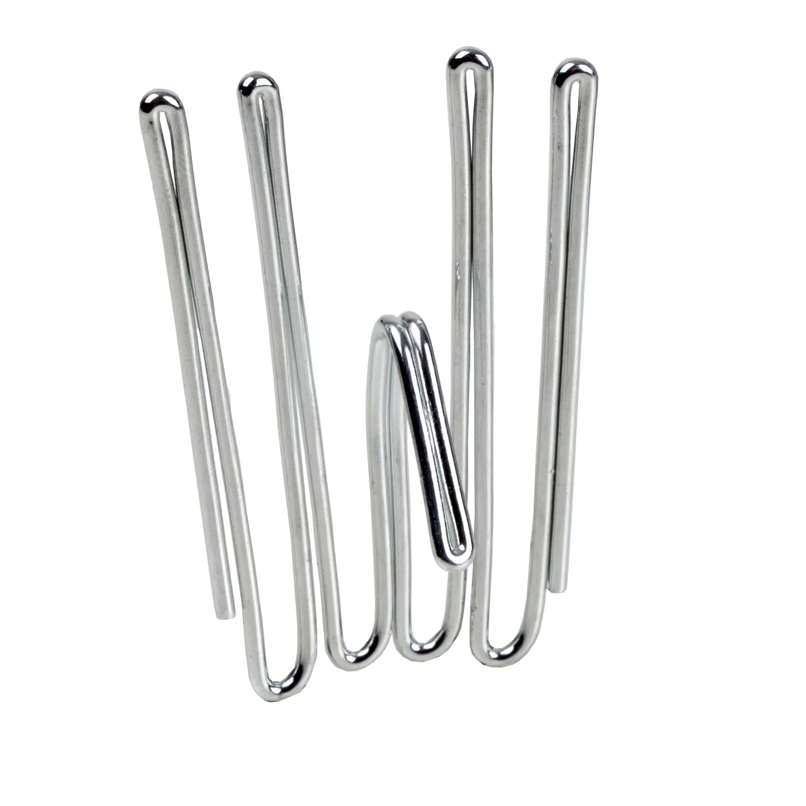 Gardintillbehör Kirsch Fingerkrok Låg 10st Nickel
