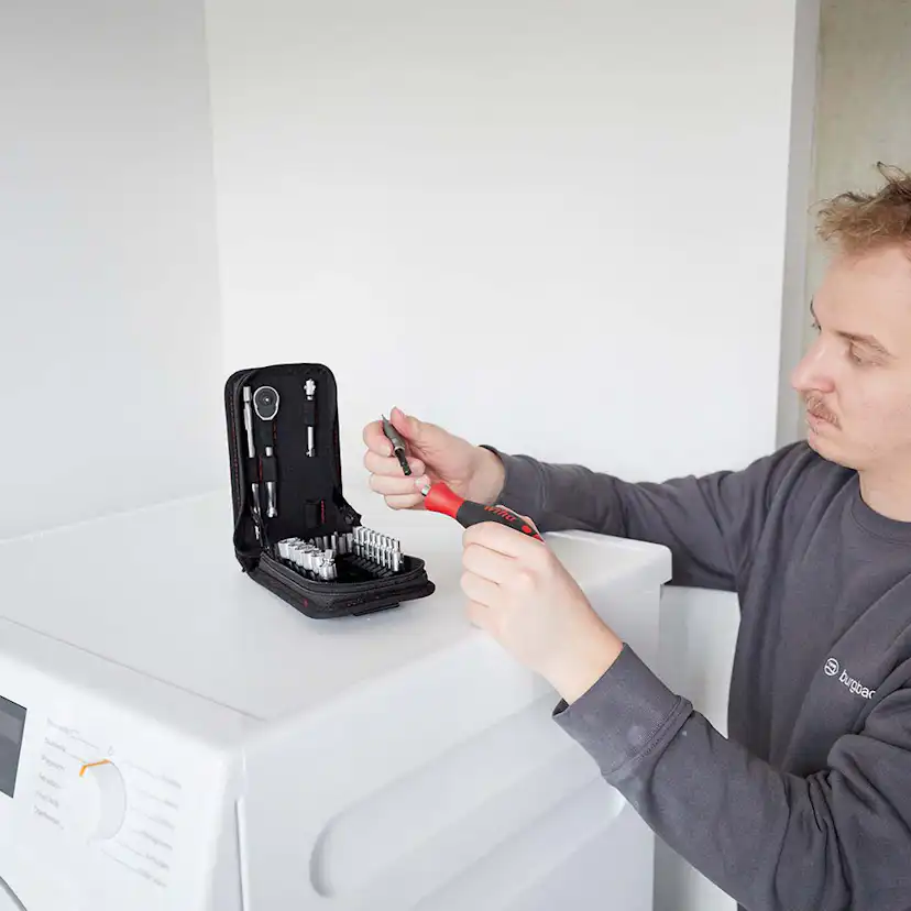 Hyls/Bitsats Wiha 1/4 tum 40-Delar