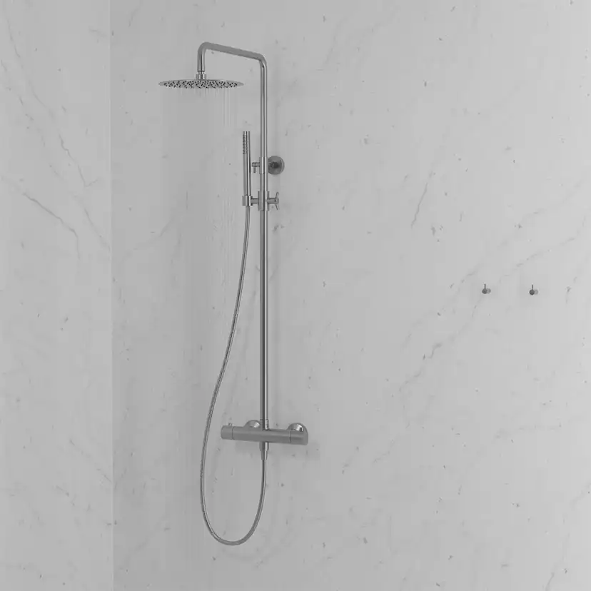 Takduschset Scandtap Steel Pleasure 2