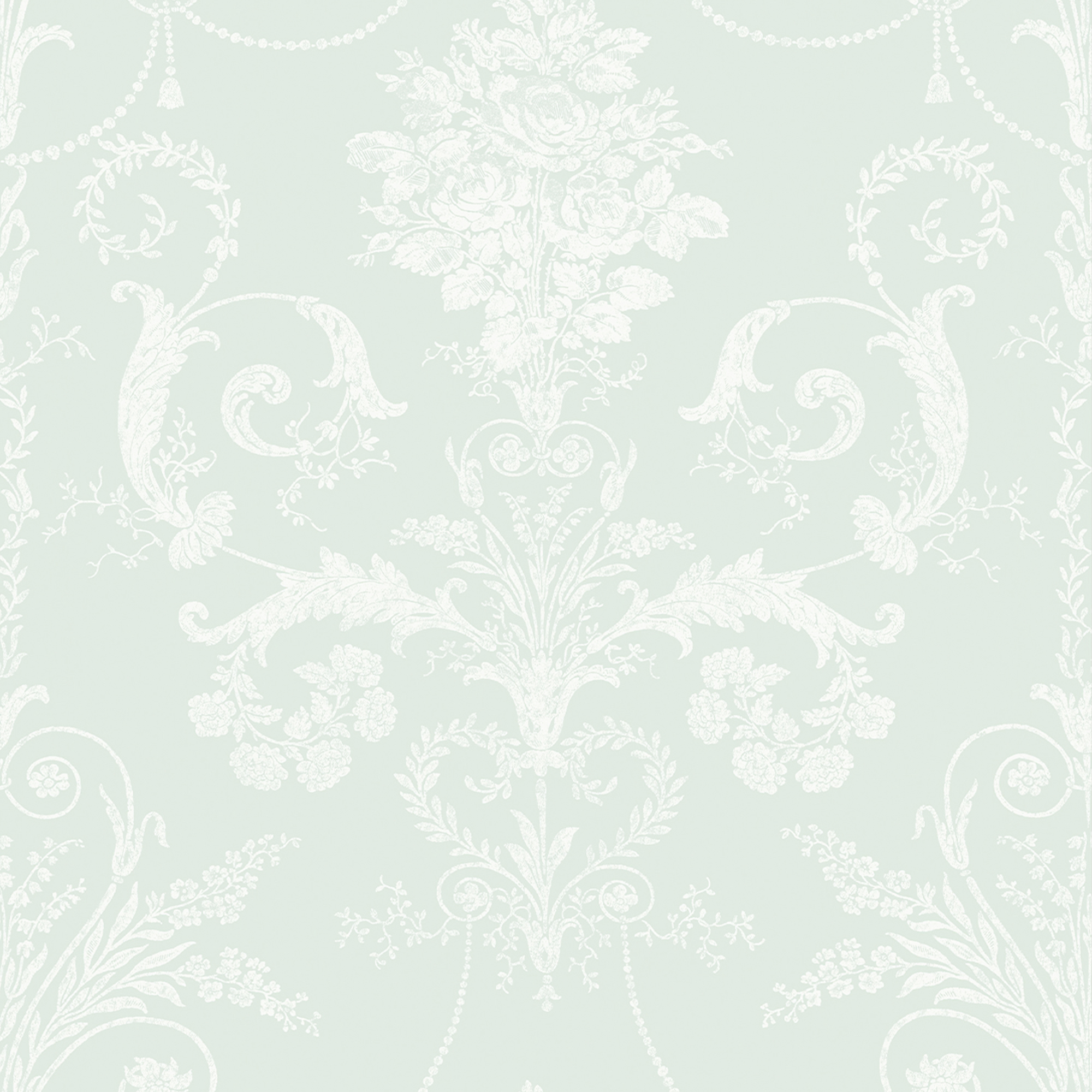 Tapet Laura Ashley Josette Enteneier Blå