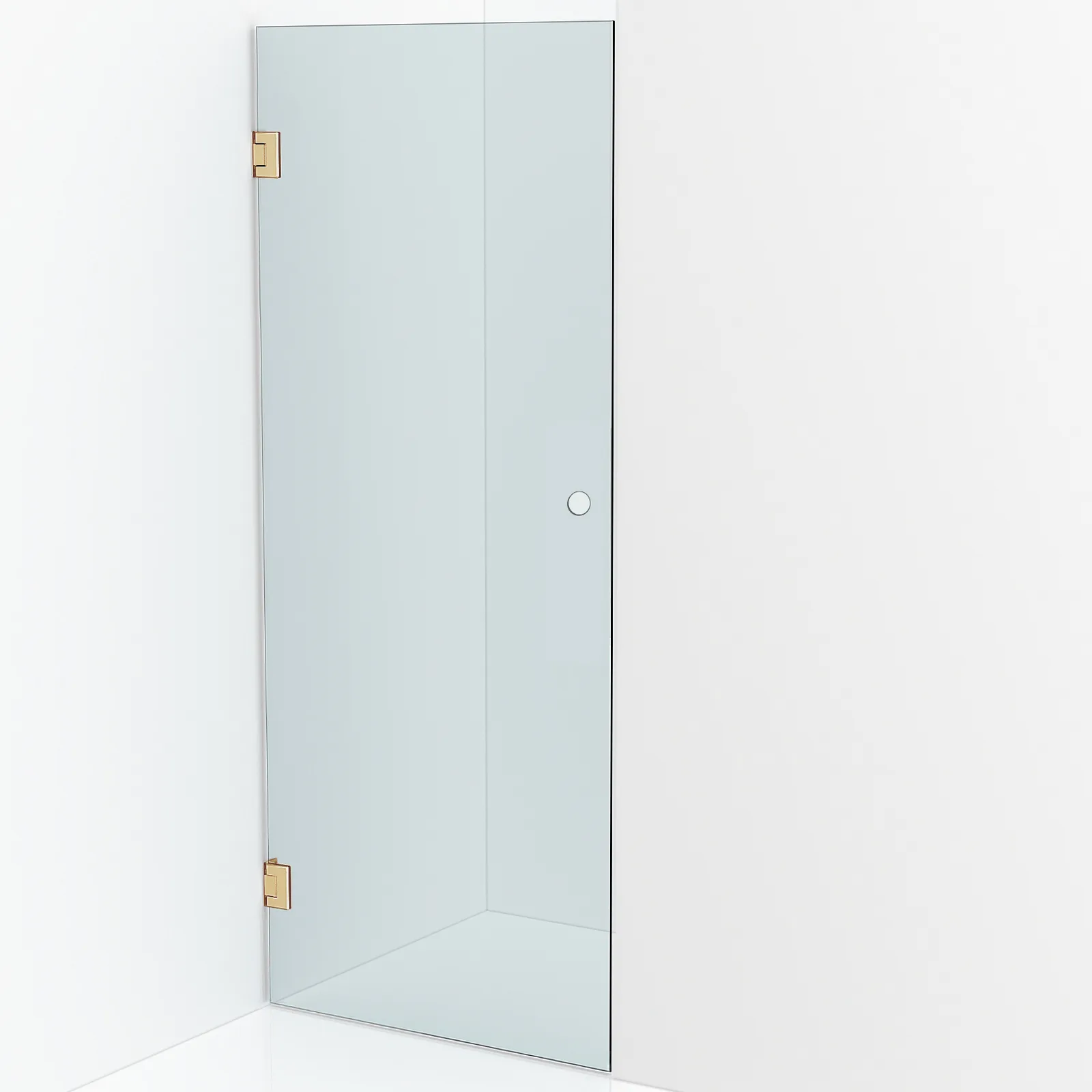 Nischdusch Combac Designa Klarglas, Mässing, 700 mm