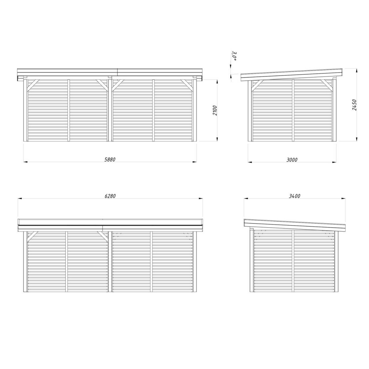 Lenna 16,6 m2 Set 309 NO Behandling: Obehandlad