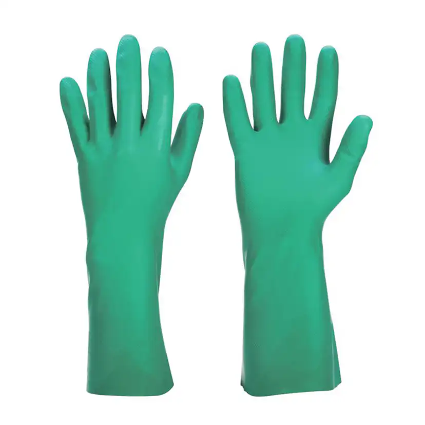 Nitrilhandske Tebo fodrad strl 10