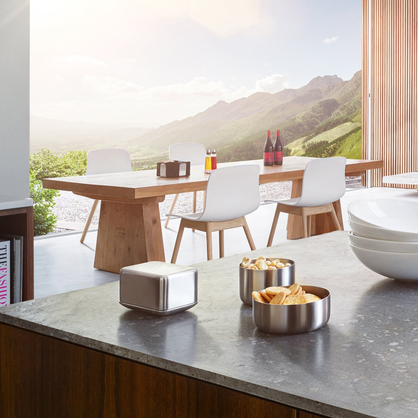 Smörask Blomus Basic