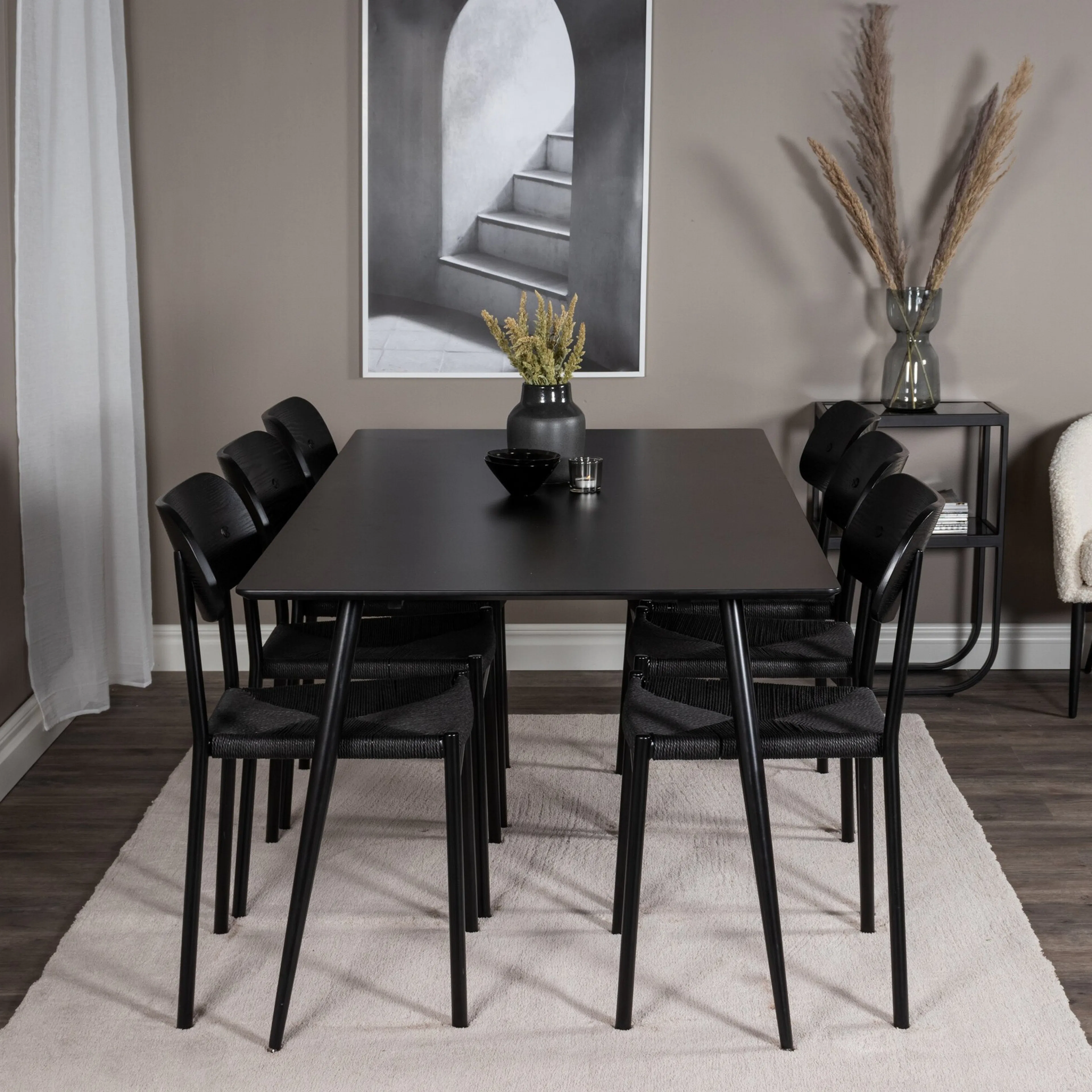 Matgrupp Venture Home Silar med 6st Polly Stolar