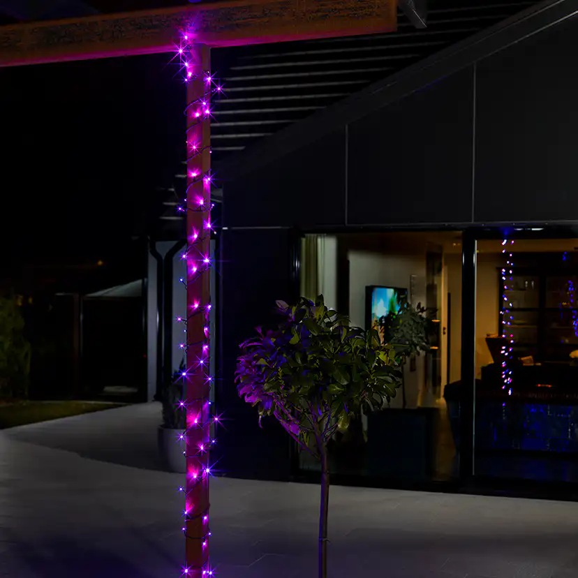 Ljusslinga Gnosjö Konstsmide 40 st Röd/Blå LED