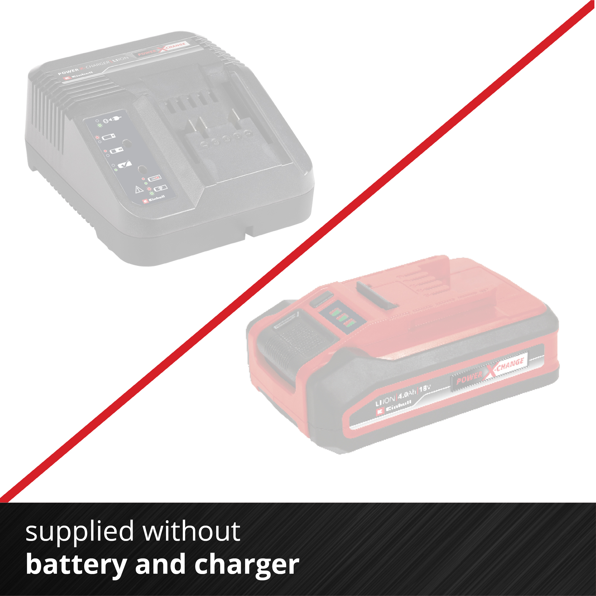 Batteridriven Fogrensare Einhell GE-CC 18 Li-Solo utan Batteri