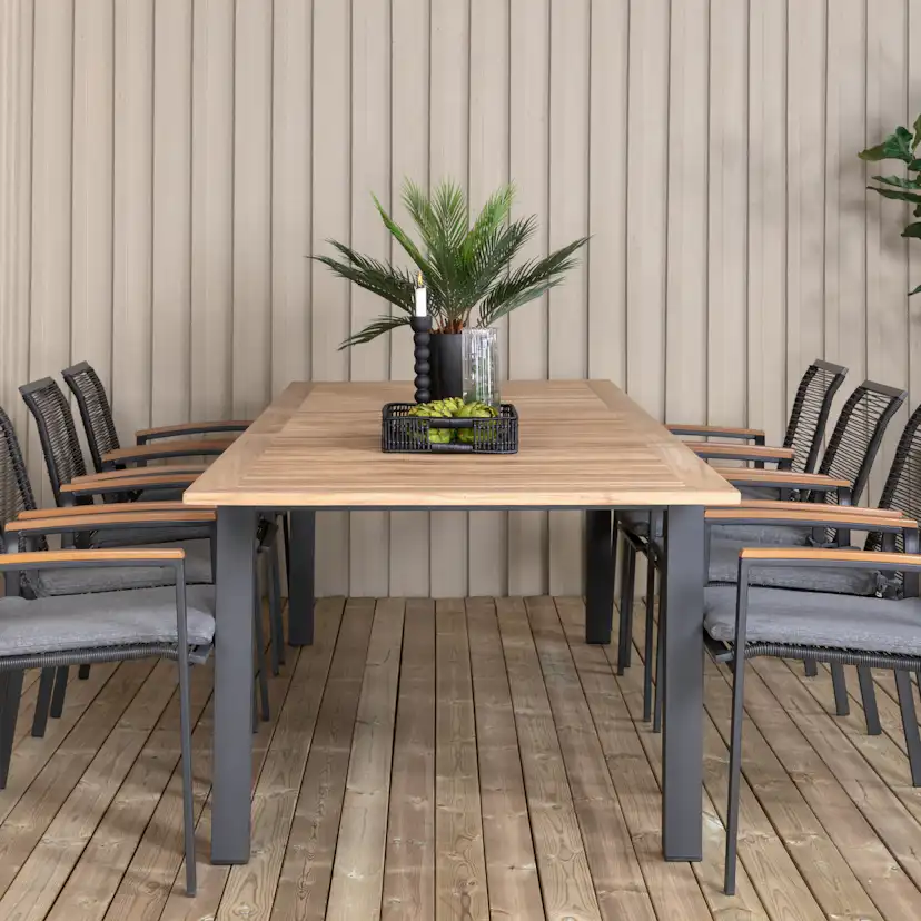 Matgrupp Venture Home Perla med 8 Douglas Matstolar