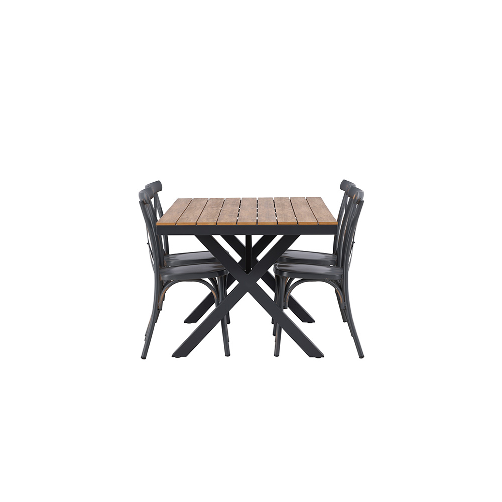 Matgrupp Venture Home Garcia Bord med 4 Tablas Stolar