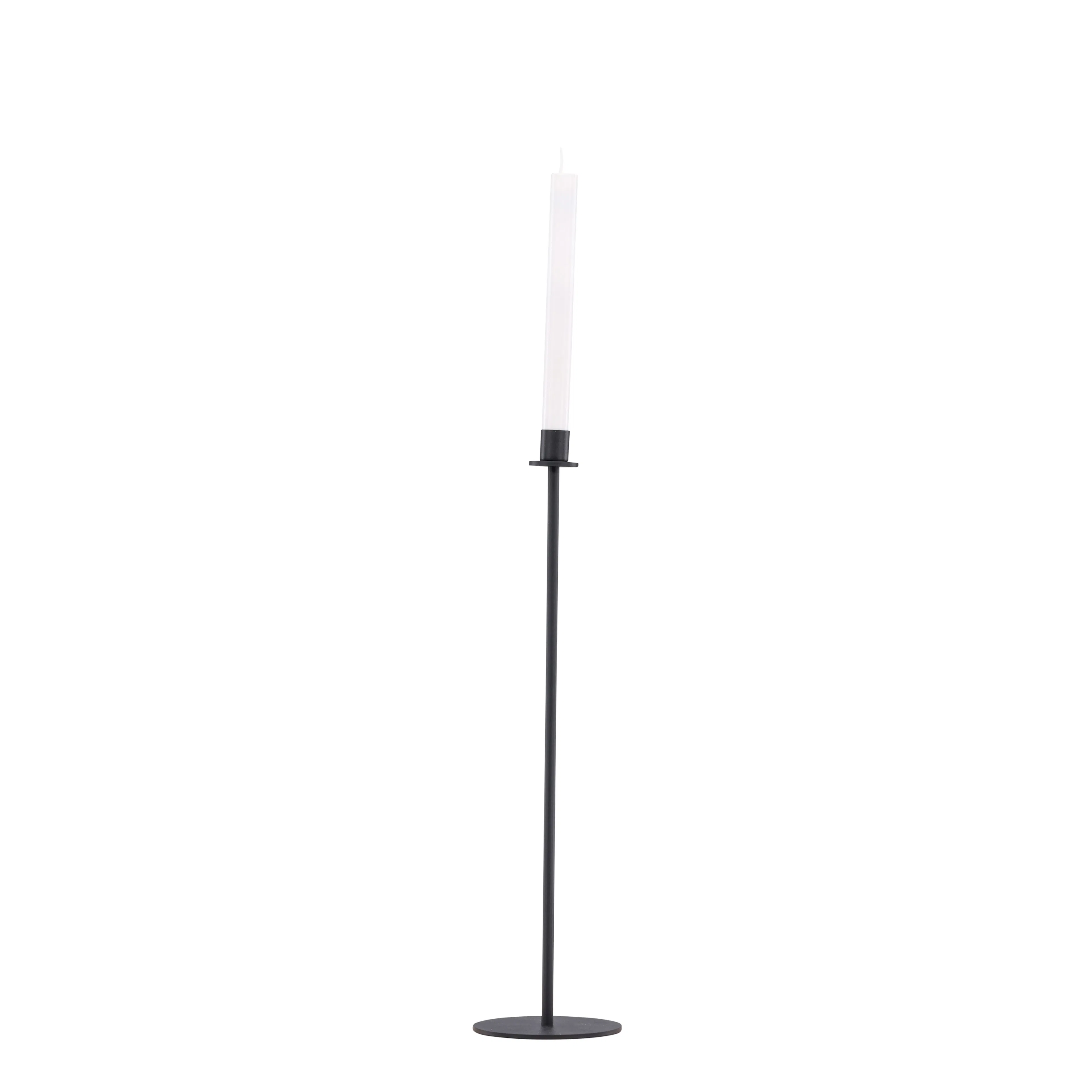 Högehall H60cm Candlestick  - Black  / 60 cm