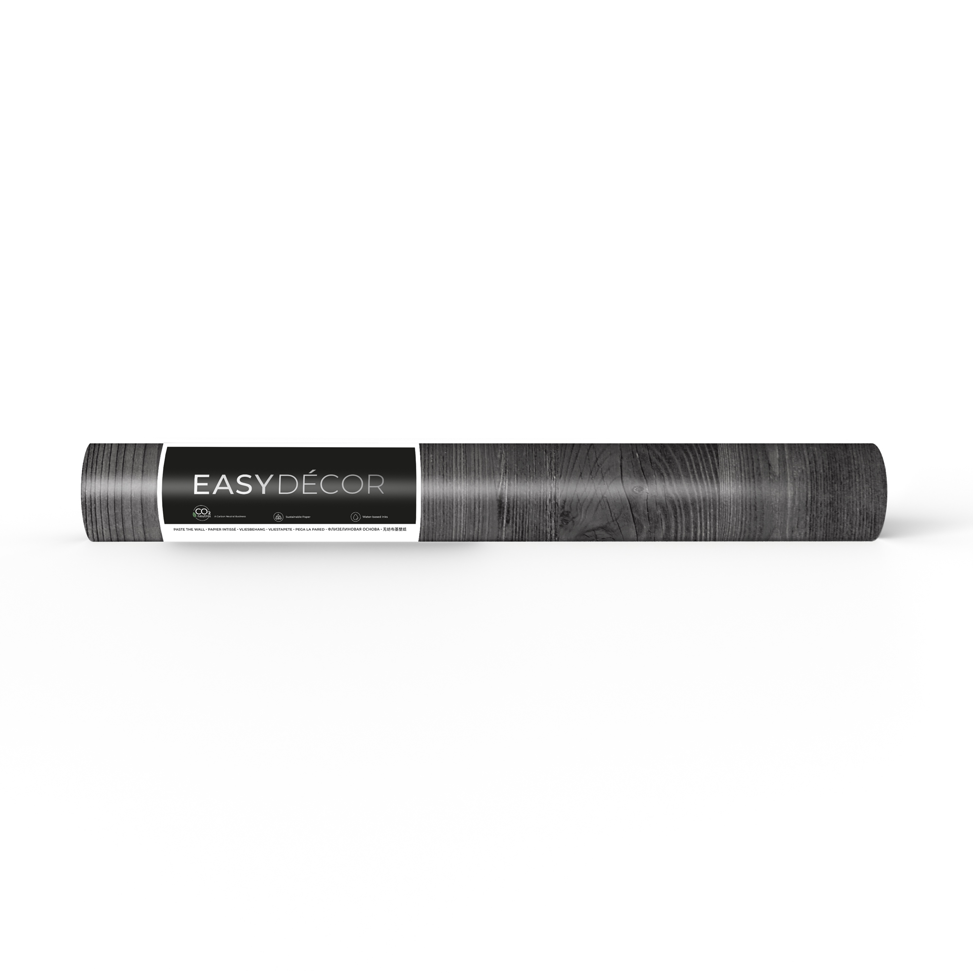 Tapet Easy Decor Trä Deluxe Svart 121112
