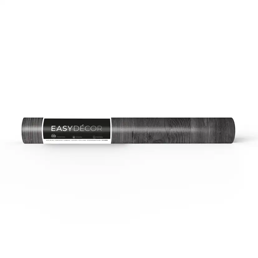 Tapet Easy Decor Trä Deluxe Svart 121112