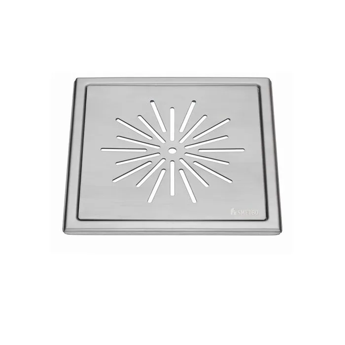 Golvbrunnssil Smedbo Outline FS500 Rostfri