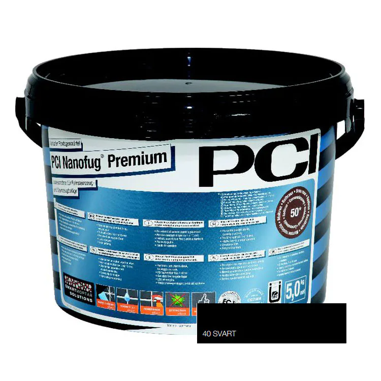 Fog PCI Nanofug Premium Svart, 5 kg Färg: Svart
