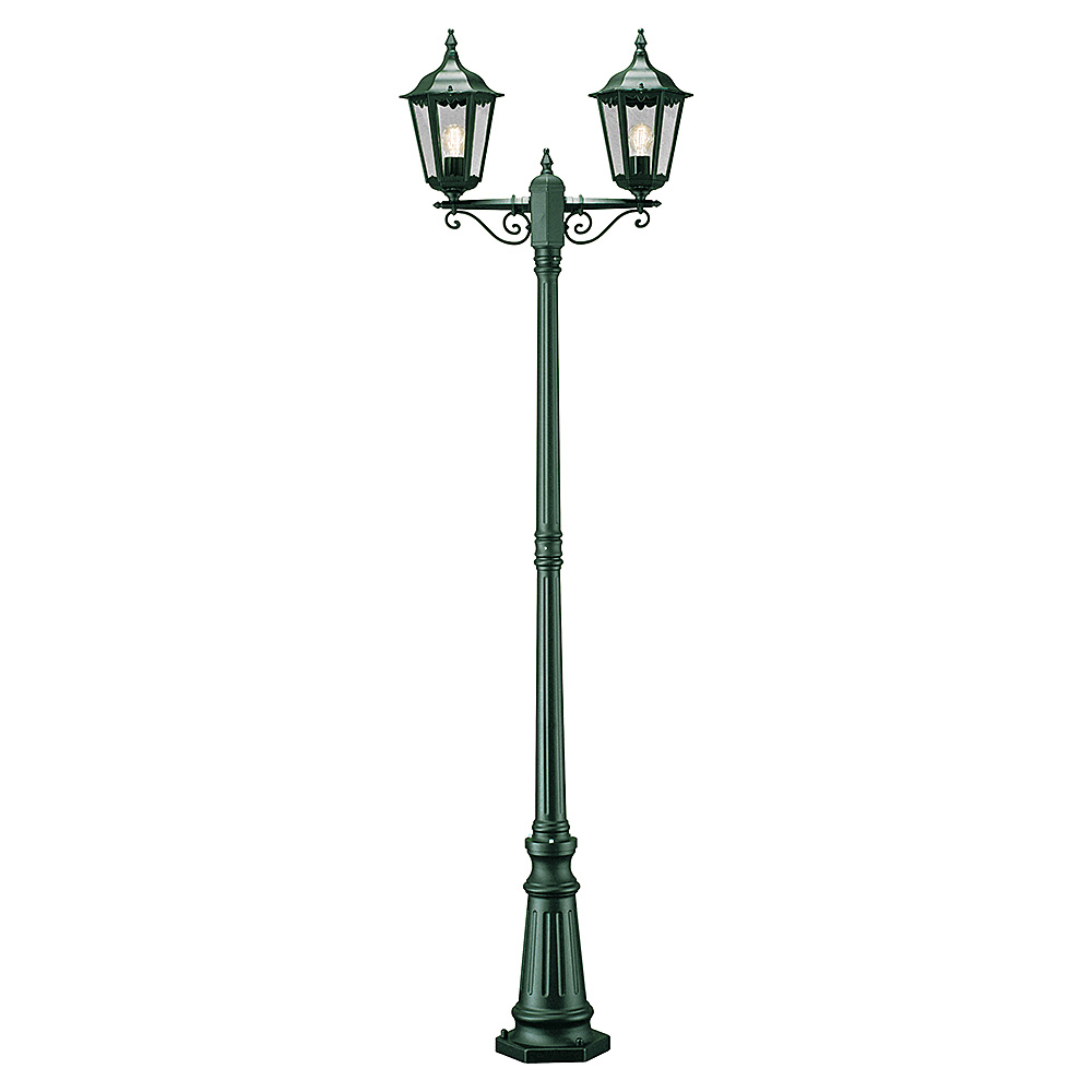 Stolplykta Gnosjö Konstsmide Firenze 2-arm E27 med Stolpe