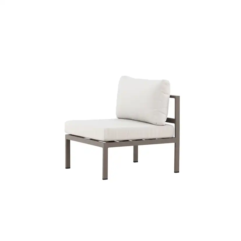 Copacabana Sofa Module Middle - Brown / Beige Brun/Beige