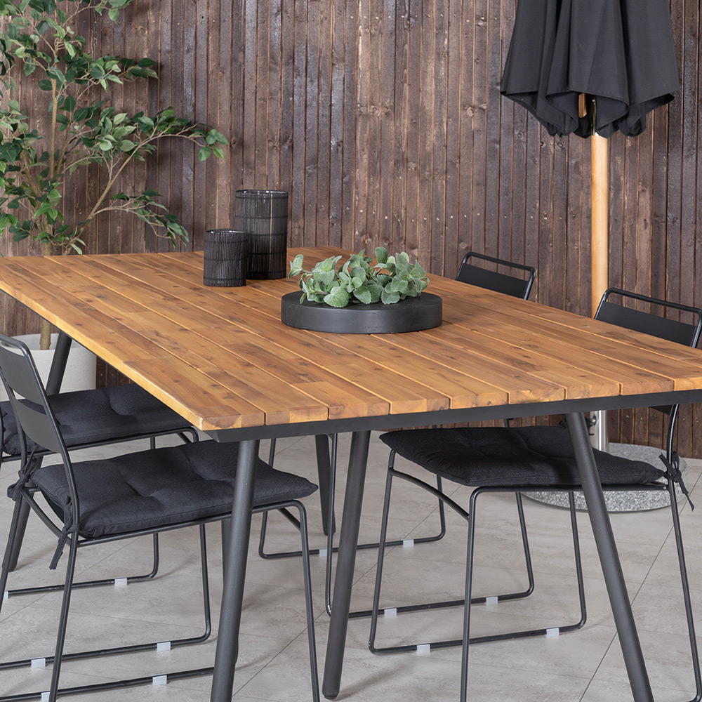 Matgrupp Venture Home Chane med 4 Legi Matstolar