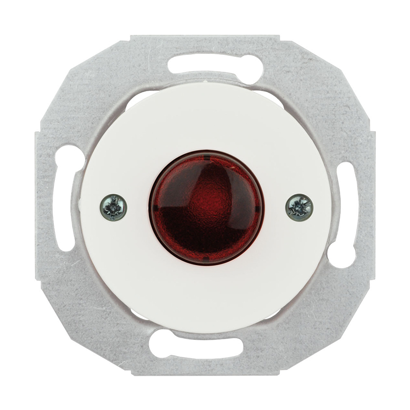 Parallelltryckknapp Schneider Electric Renova 1-pol 1A Infälld