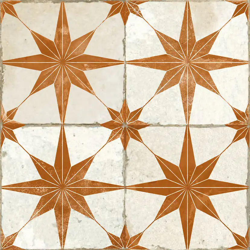 Klinker Tenfors Peronda FS Star Oxid 45x45 cm Röd