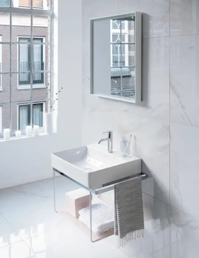 Benställning Duravit DuraSquare Vägghängd till Tvättställ