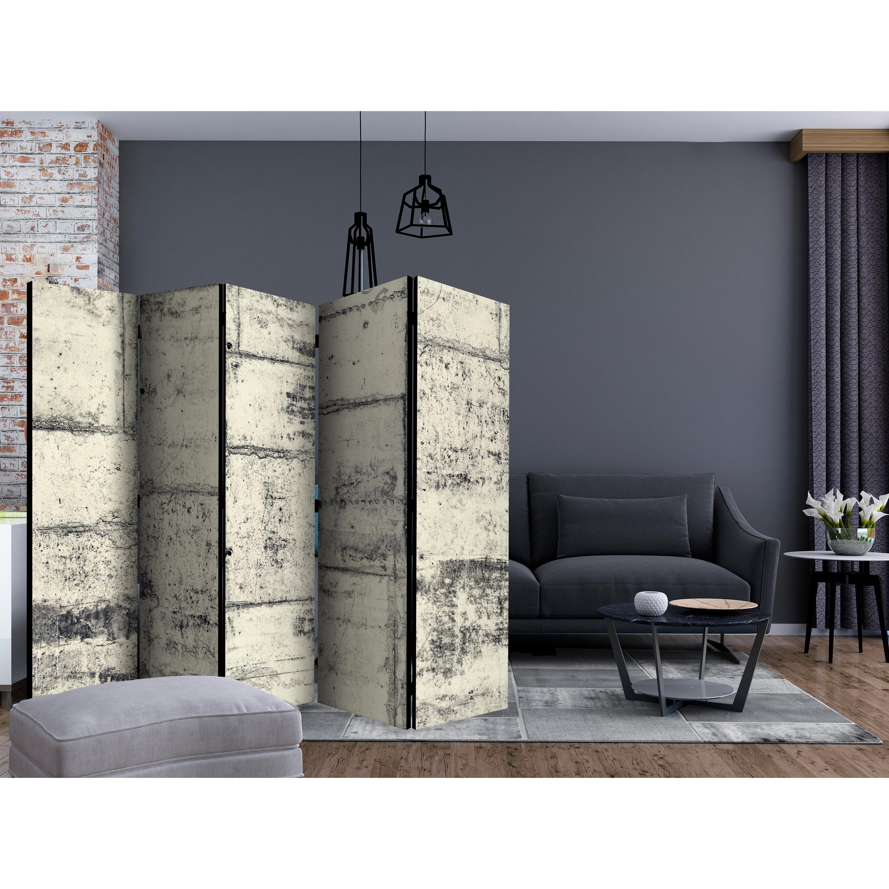 Rumsavdelare Arkiio Love the Concrete II 225x172 cm
