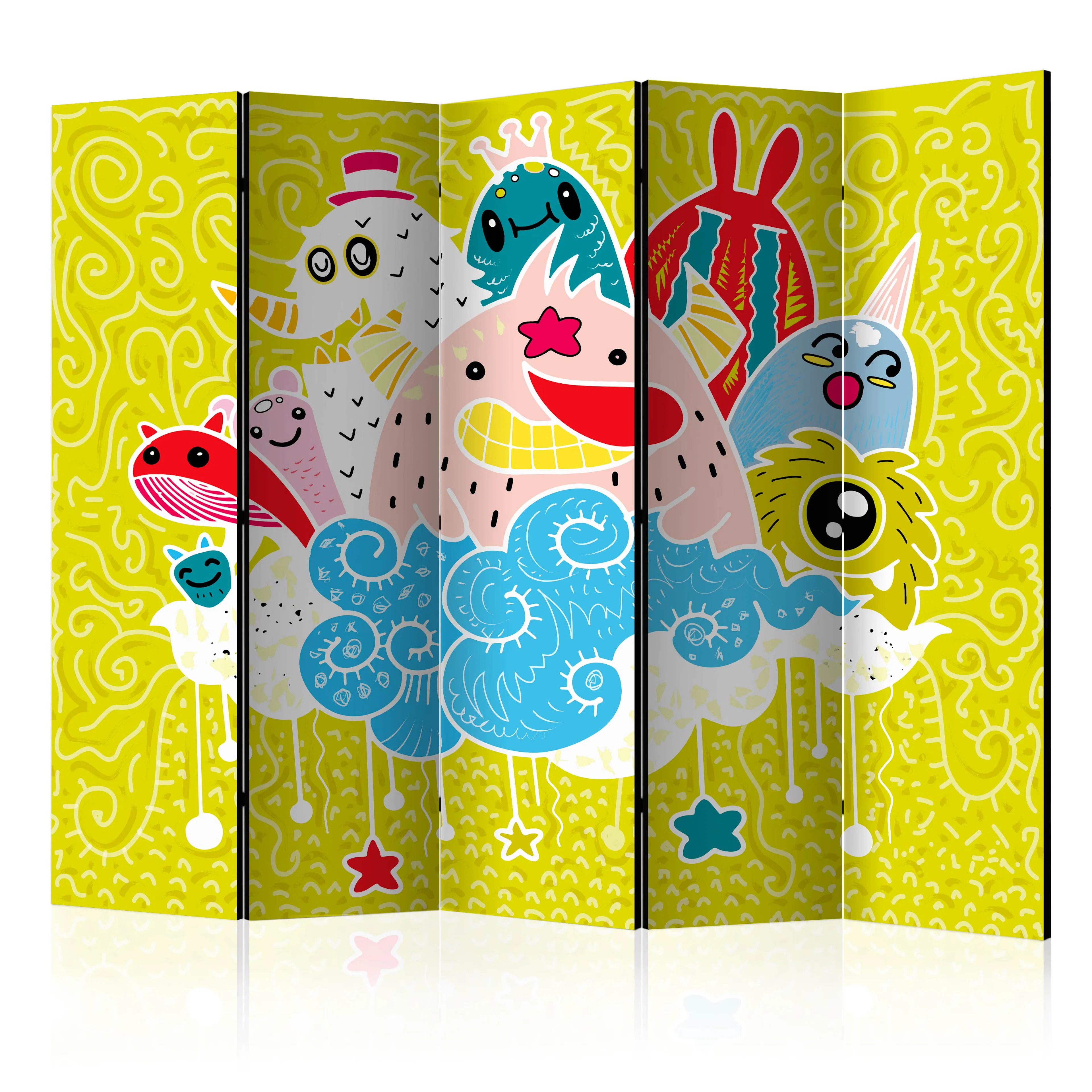 Rumsavdelare Arkiio Happy Creatures II 225x172 cm