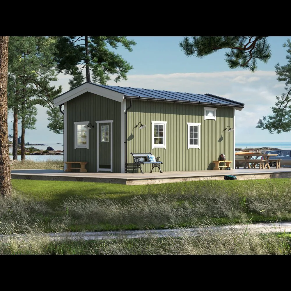 Attefallare Trähuset Paulina med Loft 30 kvm