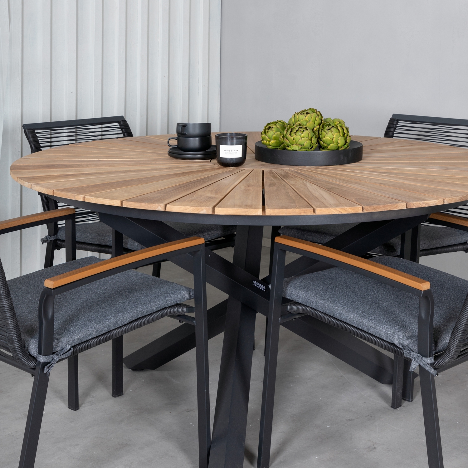 Matgrupp Venture Home Meya med 4 Douglas Matstolar