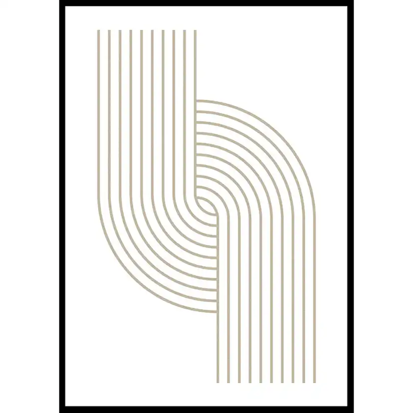 Poster Gallerix Art Lines No1