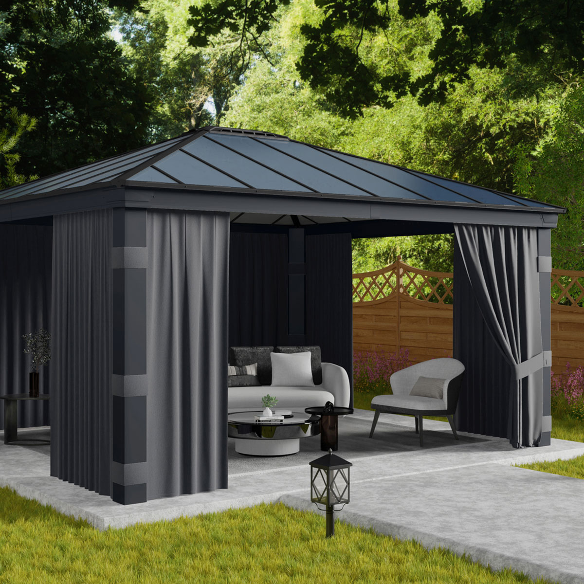 Gardin Canopia by Palram 4-Pack Till Dallas Paviljong 4,2x4,8 m