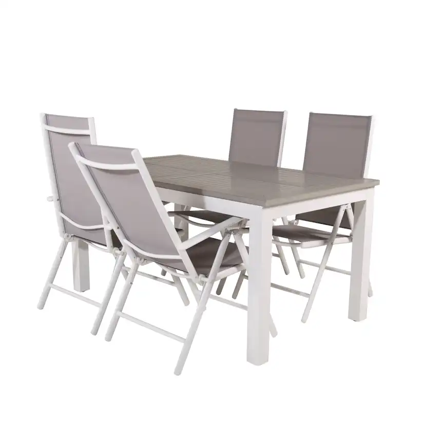 Matgrupp Venture Home Aleyna 152/210 med 4 Bront Stolar