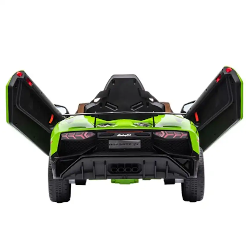 Elbil Nordic Play Lamborghini Aventador 12 V Limegrön Speed