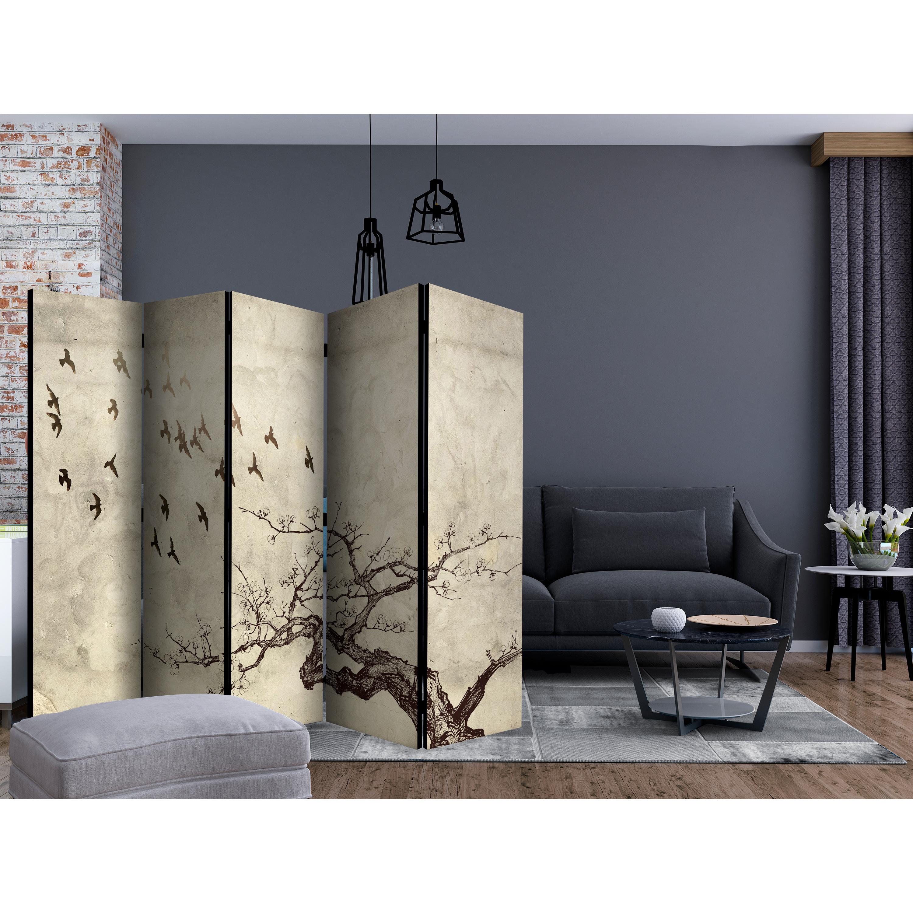 Rumsavdelare Arkiio Flock of Birds II 225x172 cm